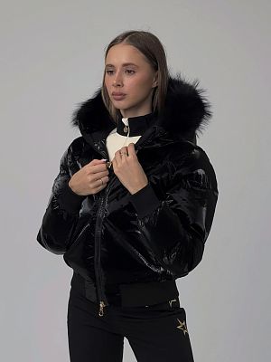 Превью  Куртка горнолыжная HIGH SOCIETY Victoria Nebula Black